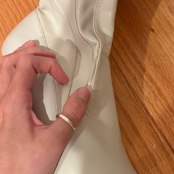 Style & Co. Women's Cream Heeled Boots - Picture 5 of 14